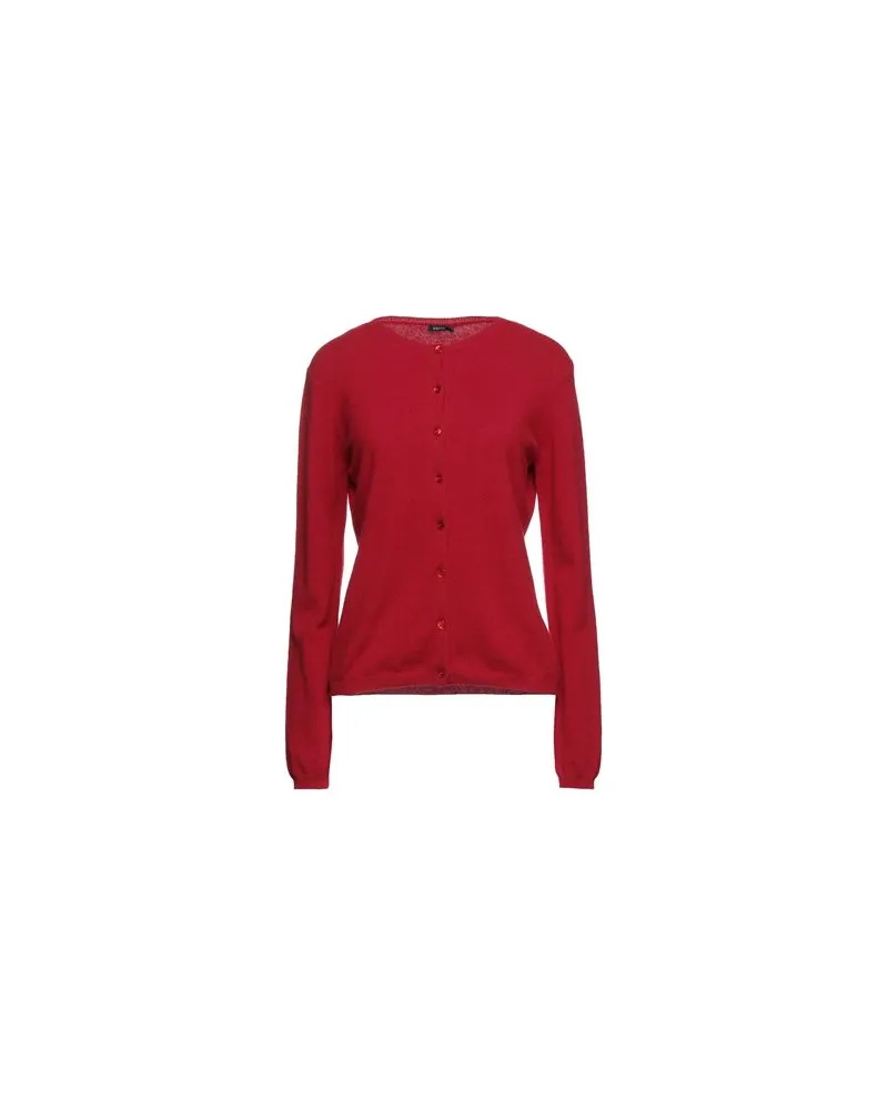ASPESI STRICKWAREN - Strickjackenauf YOOX.COM Rot