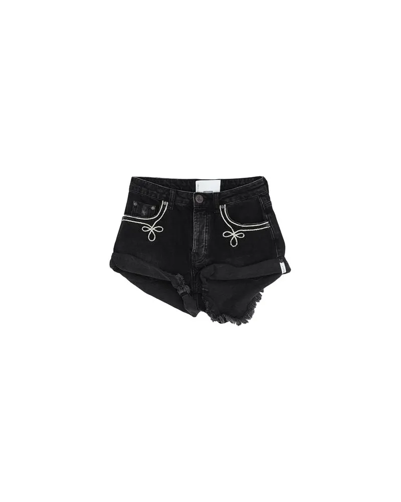 One Teaspoon HOSEN & RÖCKE - Jeansshortsauf YOOX.COM Schwarz