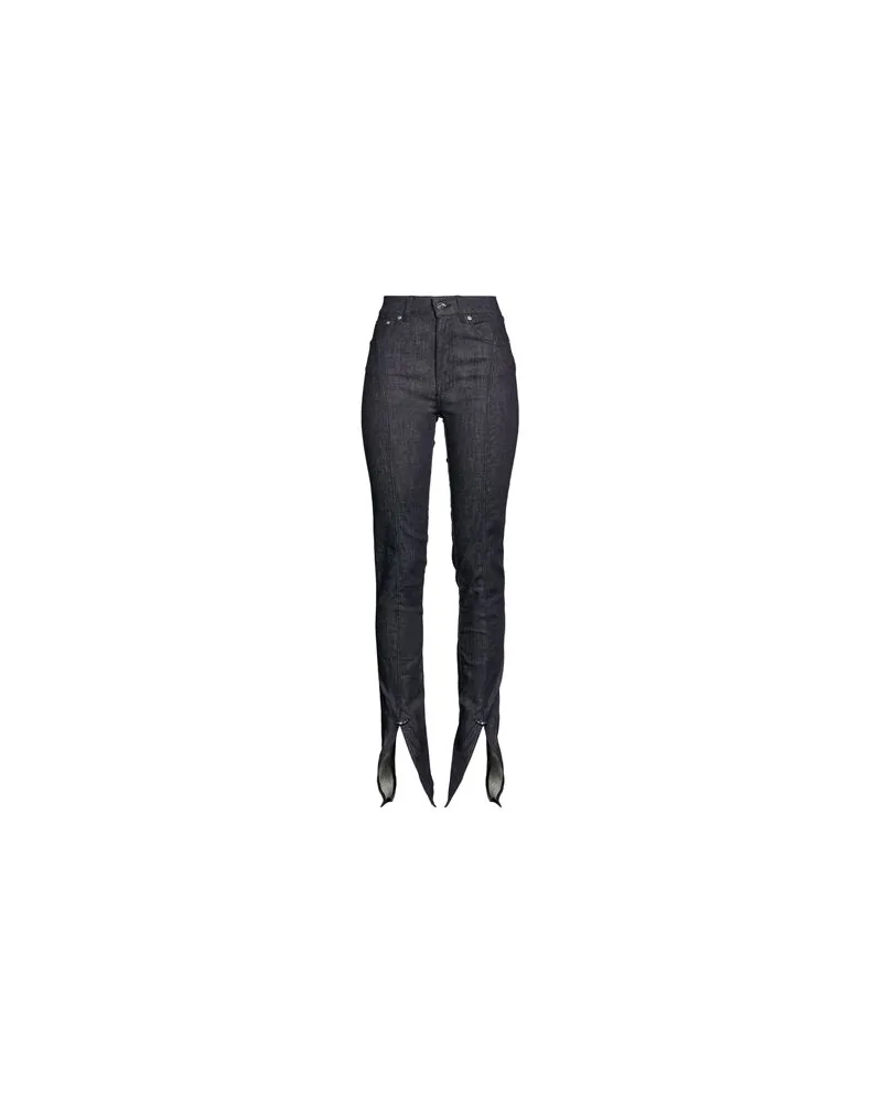 Thierry Mugler HOSEN & RÖCKE - Jeanshosenauf YOOX.COM Blau