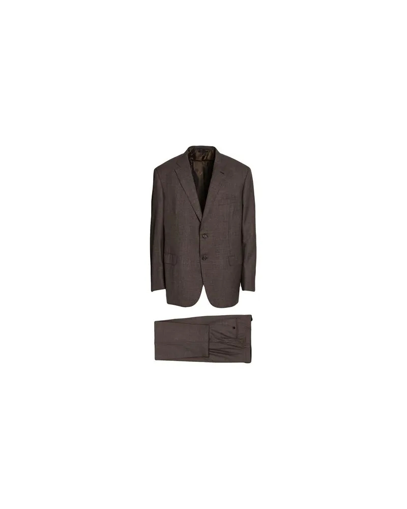 Brioni ANZÜGE und CO-ORDS - Anzügeauf YOOX.COM Dunkelbraun