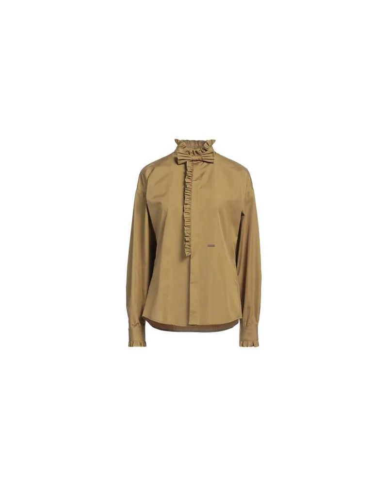 Dsquared2 TOPS - Hemdenauf YOOX.COM Militärgrün