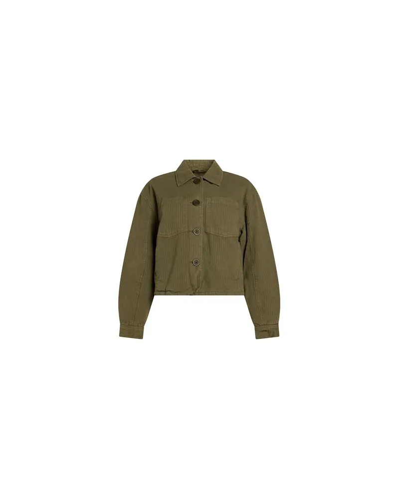 American Vintage JACKEN & MÄNTEL - Pufferjacken & Daunenjackenauf YOOX.COM Militärgrün