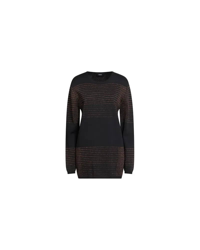 Alpha Studio STRICKWAREN - Pulloverauf YOOX.COM Schwarz