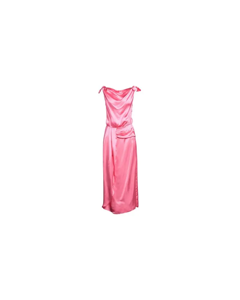 Manila Grace KLEIDER - Midi-Kleiderauf YOOX.COM Rosa
