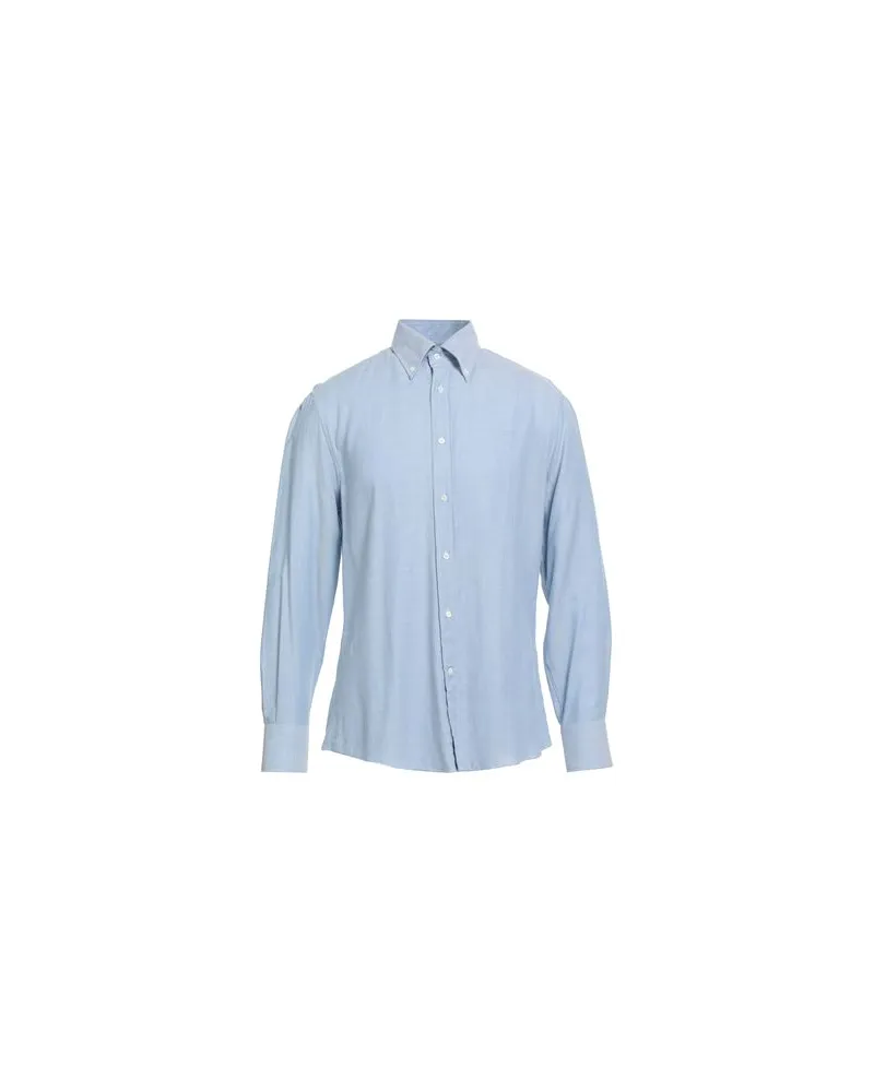Brunello Cucinelli TOPS - Hemdenauf YOOX.COM Himmelblau