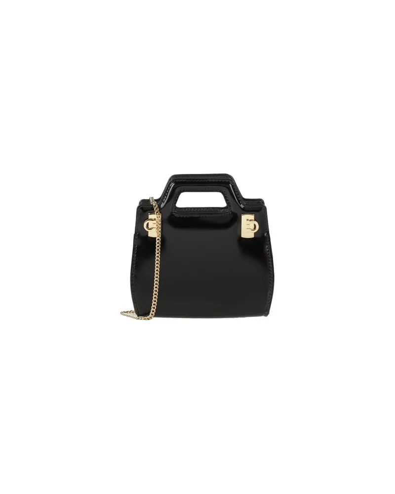 Ferragamo WANDA MICRO  - TASCHEN - Handtaschenauf YOOX.COM Schwarz