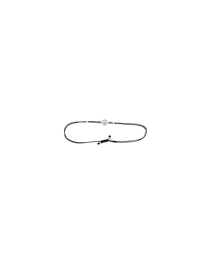 Kurshuni peace string bracelet  - SCHMUCK und UHREN - Armbänderauf YOOX.COM Schwarz