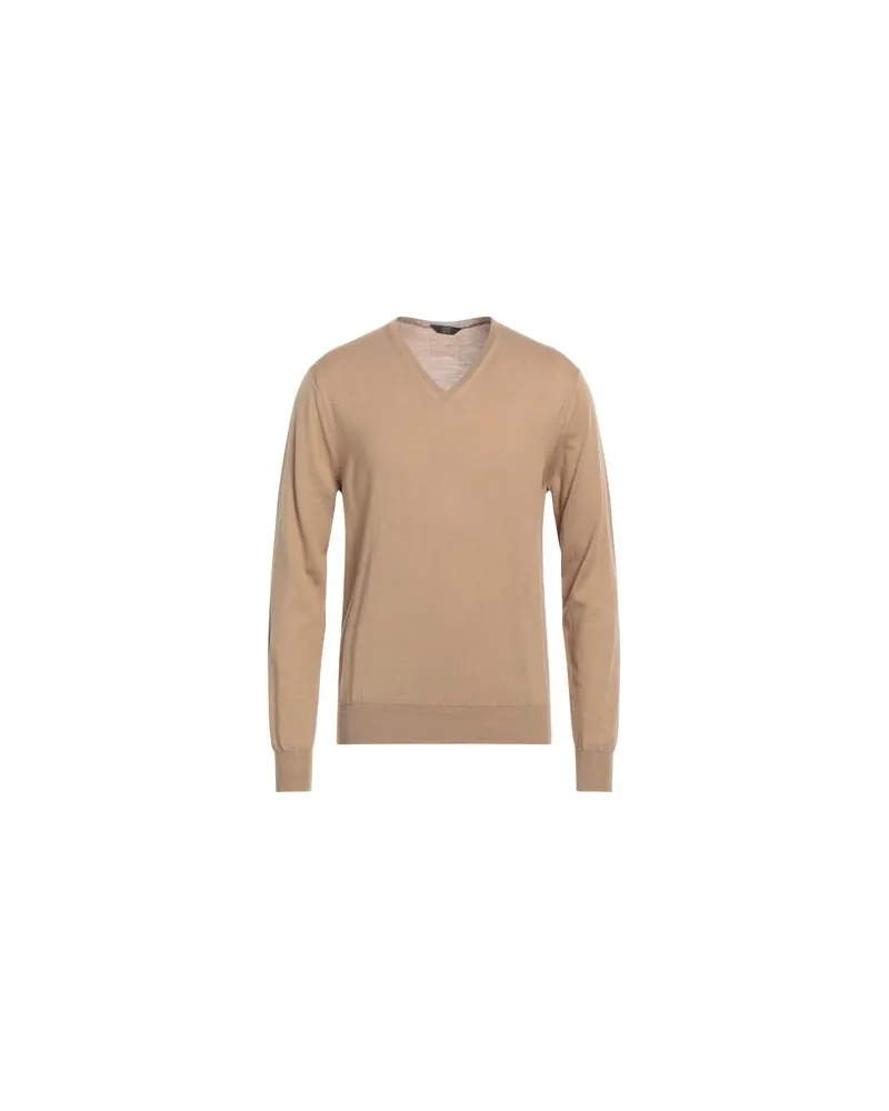 HOSIO STRICKWAREN - Pulloverauf YOOX.COM Kamel