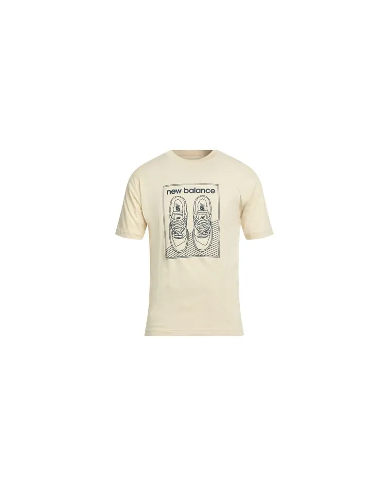 New Balance TOPS - T-shirtsauf YOOX.COM Pastellgelb