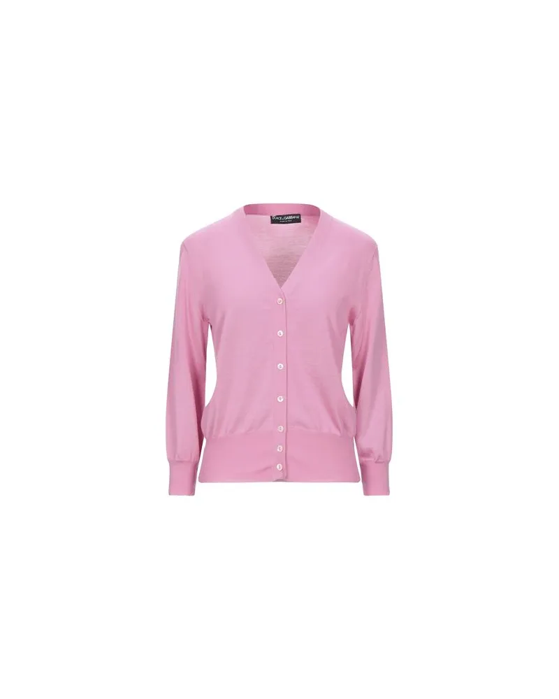 Dolce & Gabbana STRICKWAREN - Strickjackenauf YOOX.COM Rosa