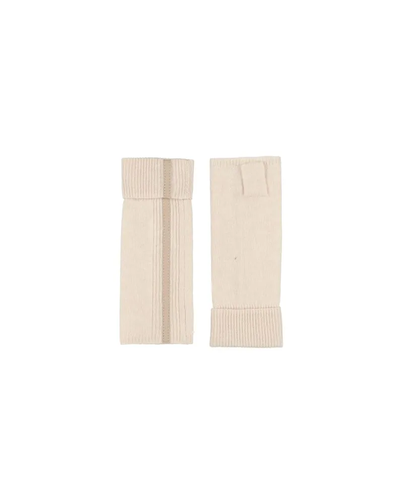 MAX&MOI ACCESSOIRES - Handschuheauf YOOX.COM Cremeweiß