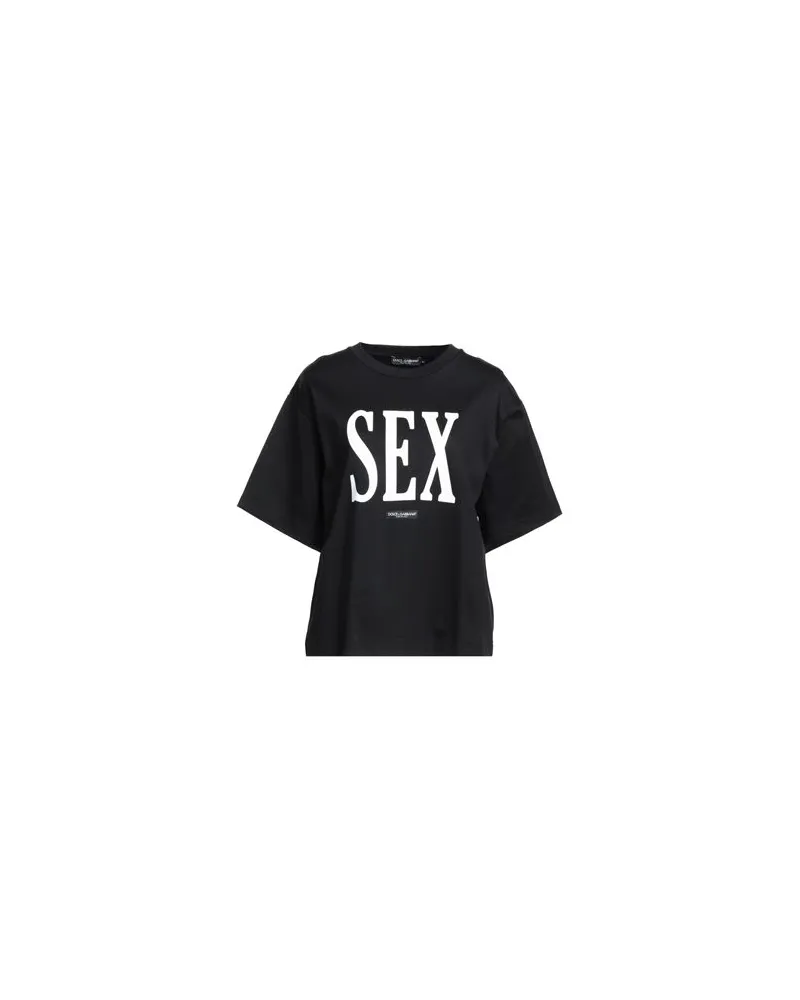 Dolce & Gabbana TOPS - T-shirtsauf YOOX.COM Schwarz