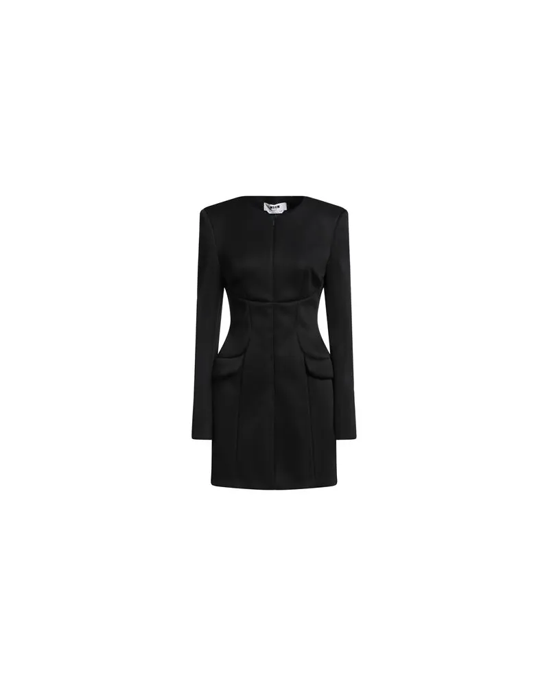 MSGM KLEIDER - Mini-Kleiderauf YOOX.COM Schwarz