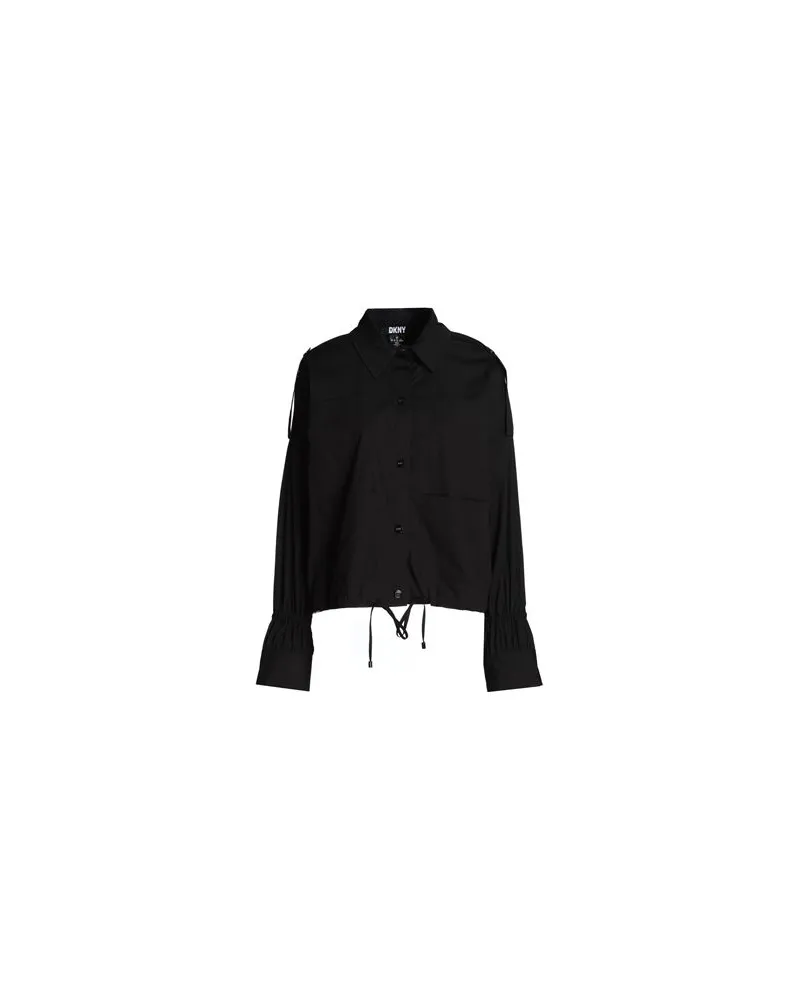 DKNY TOPS - Hemdenauf YOOX.COM Schwarz