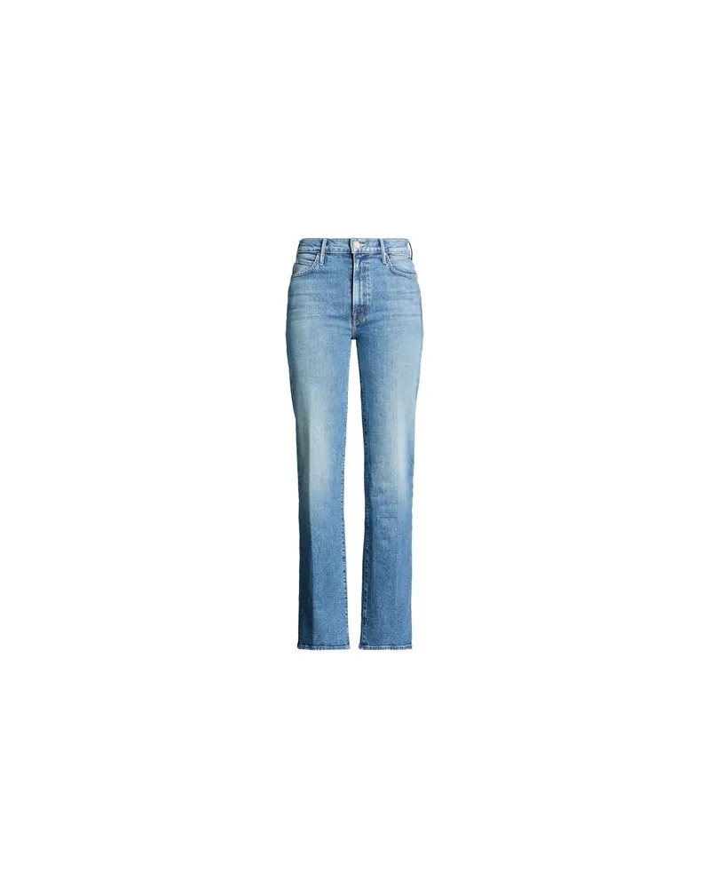 Mother HOSEN & RÖCKE - Jeanshosenauf YOOX.COM Blau