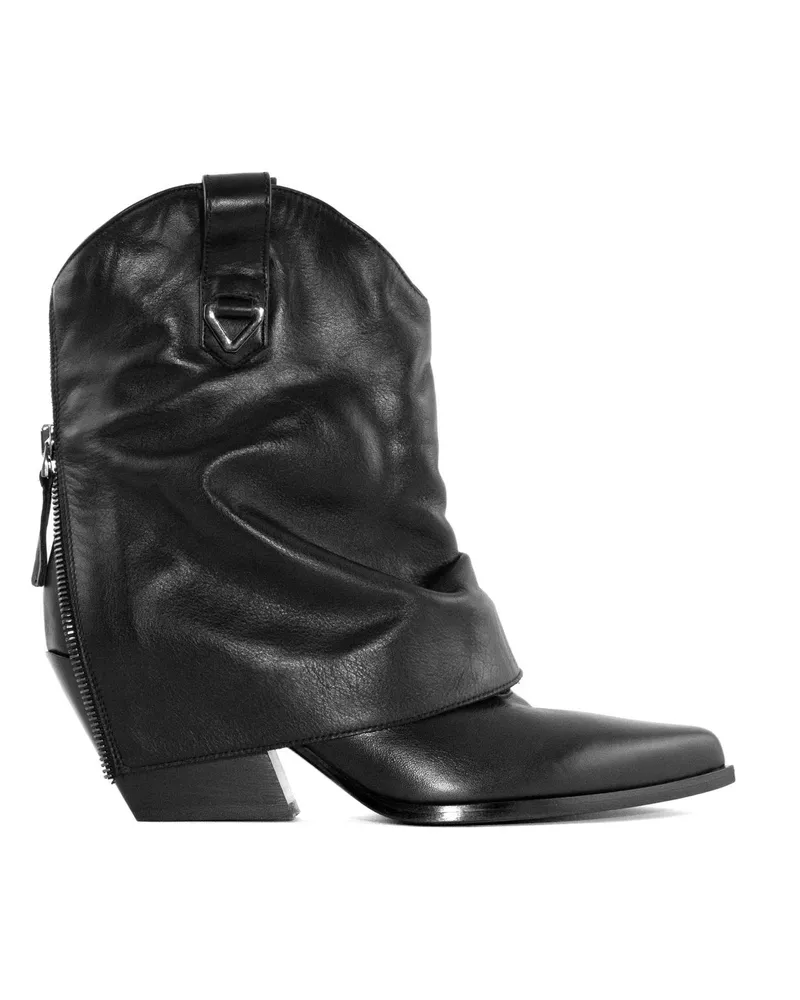 Elena Iachi Stiefelette Schwarz