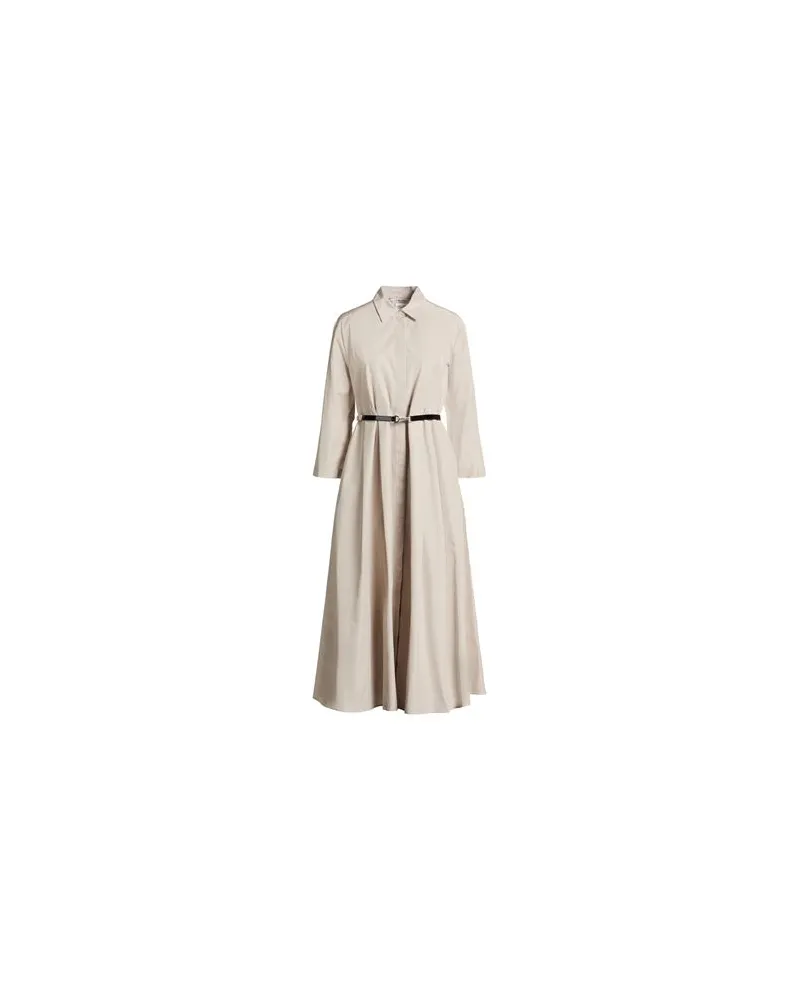 Max Mara KLEIDER - Midi-Kleiderauf YOOX.COM Hellgrau