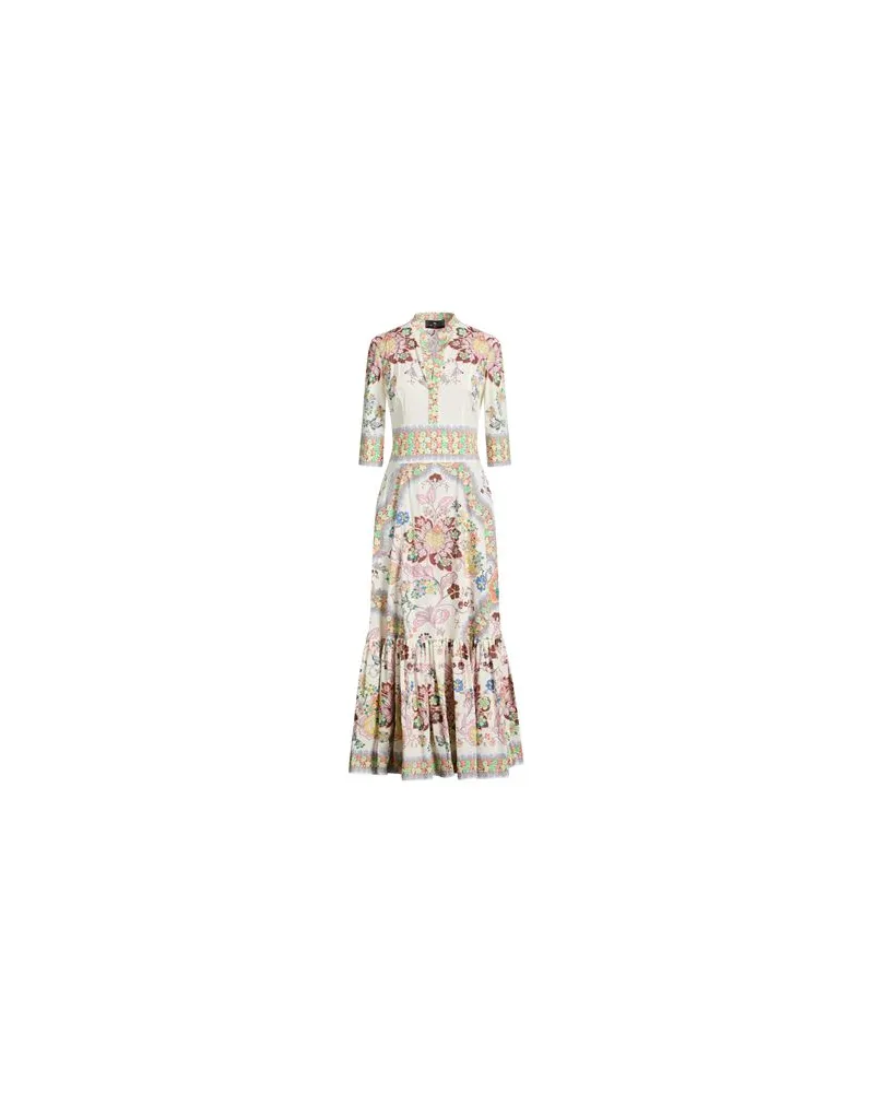 Etro KLEIDER - Maxi-Kleiderauf YOOX.COM Elfenbein