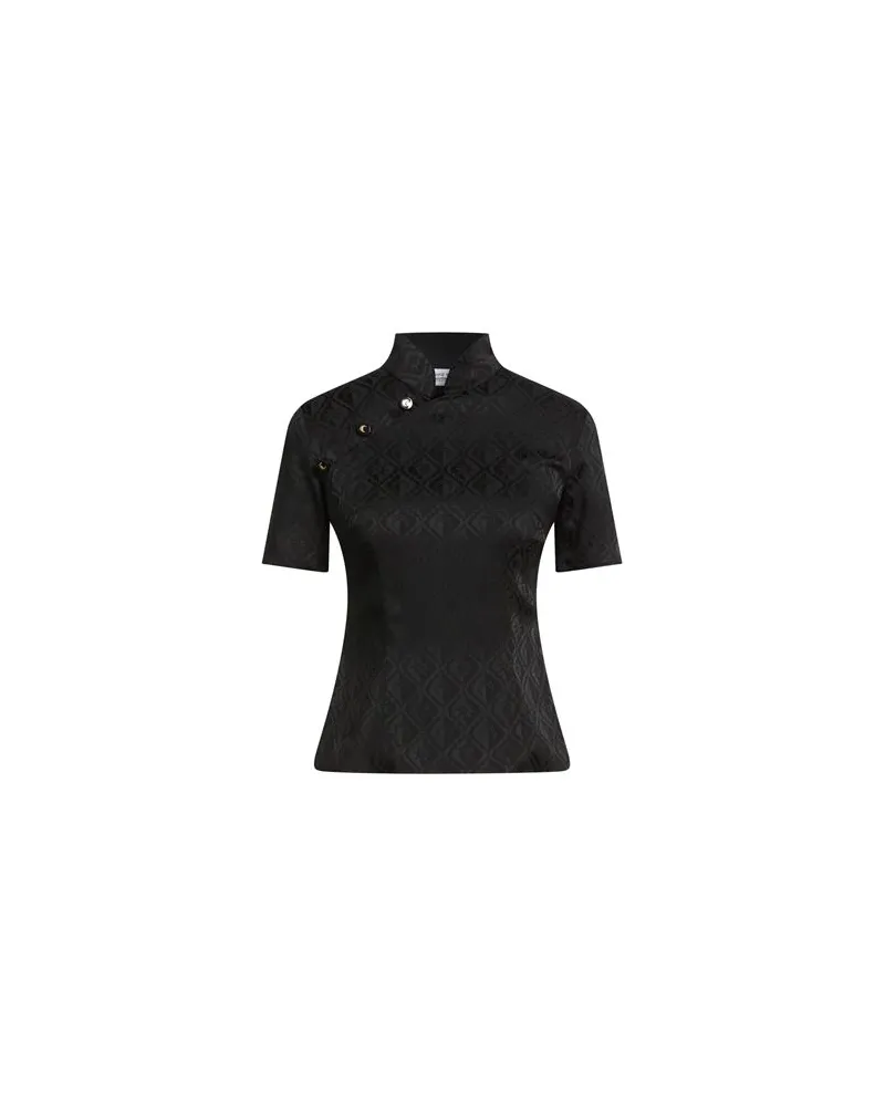Marine Serre GOLD LINE - TOPS - Topsauf YOOX.COM Schwarz