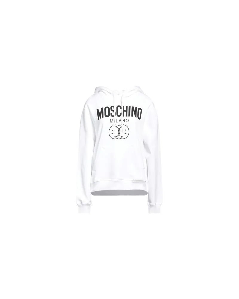 Moschino TOPS - Sweatshirtsauf YOOX.COM Weiß