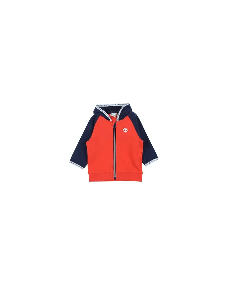 Timberland TOPS - Sweatshirtsauf YOOX.COM Tomatenrot