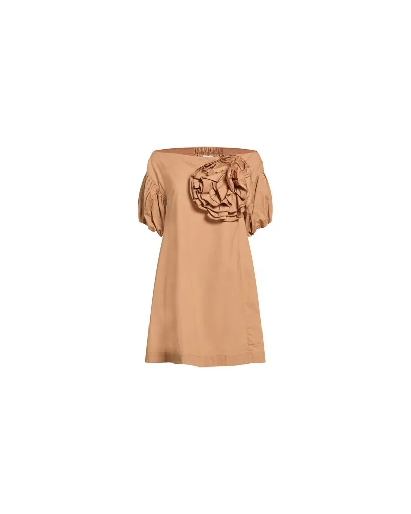 Soallure KLEIDER - Mini-Kleiderauf YOOX.COM Beige