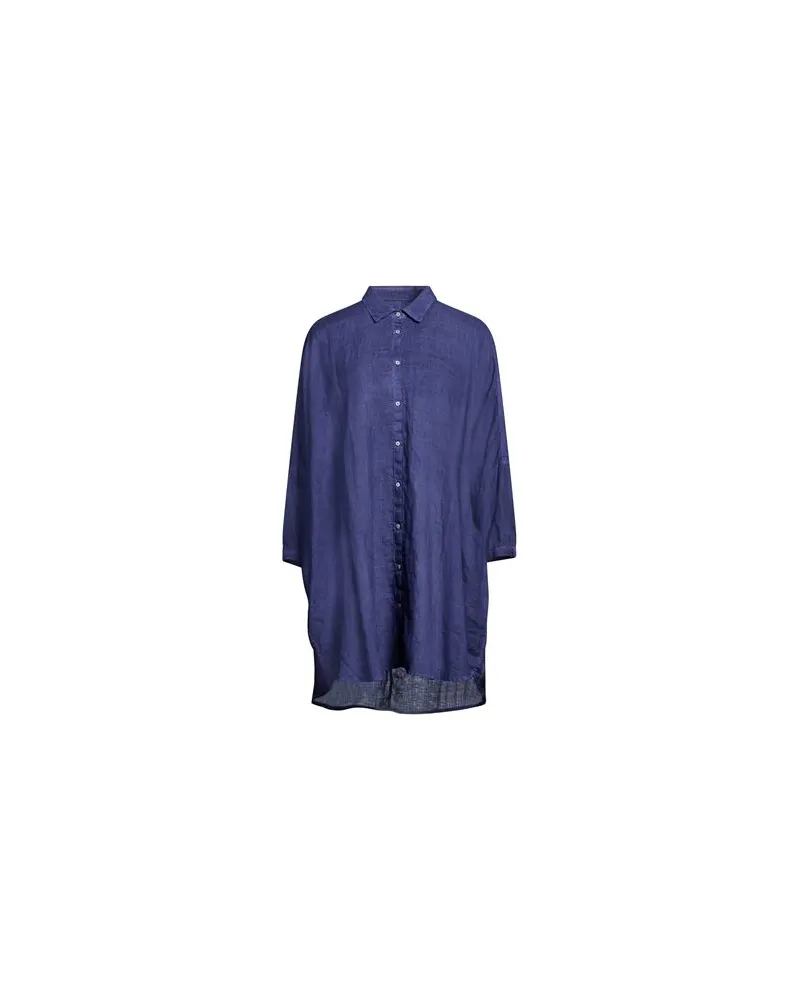 120% Lino TOPS - Hemdenauf YOOX.COM Marineblau