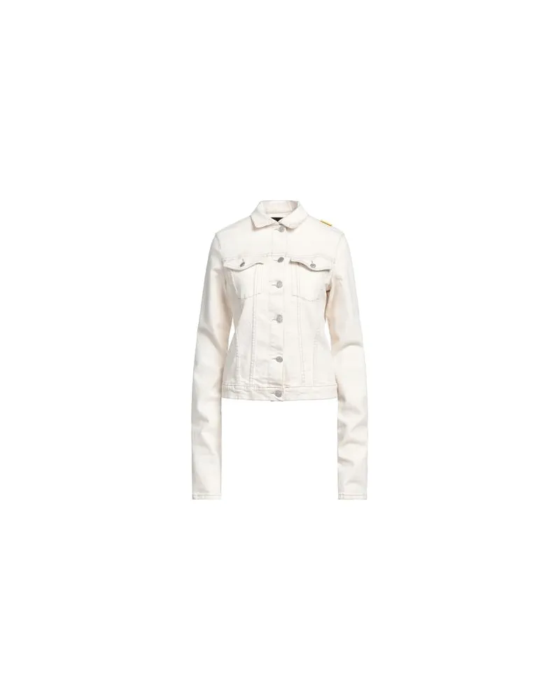 Frankie Morello JACKEN & MÄNTEL - Jeansjacken/Mäntelauf YOOX.COM Elfenbein
