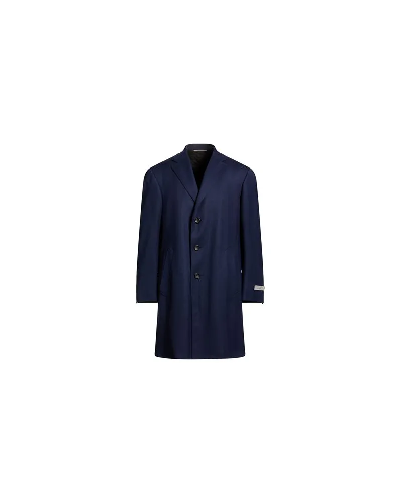 Canali JACKEN & MÄNTEL - Mäntelauf YOOX.COM Blau
