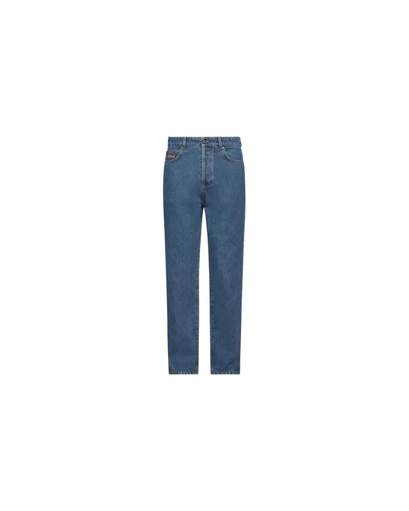 MSGM HOSEN & RÖCKE - Jeanshosenauf YOOX.COM Blau