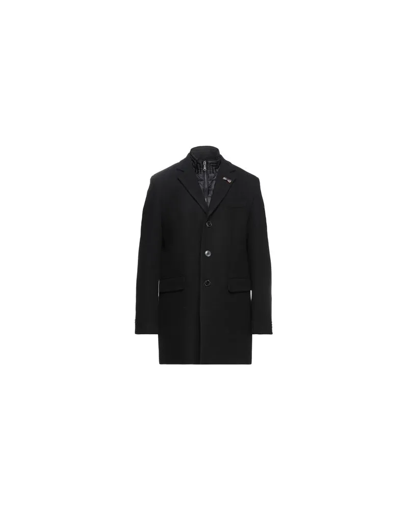 YES ZEE by Essenza JACKEN & MÄNTEL - Mäntelauf YOOX.COM Schwarz