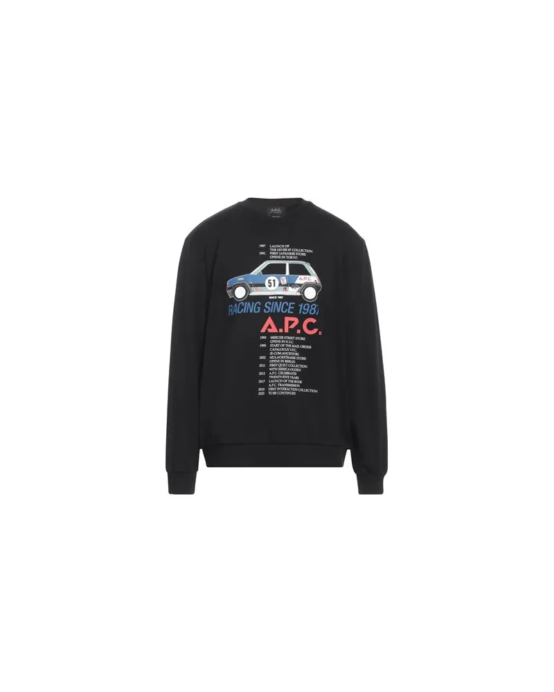 A.P.C. TOPS - Sweatshirtsauf YOOX.COM Schwarz