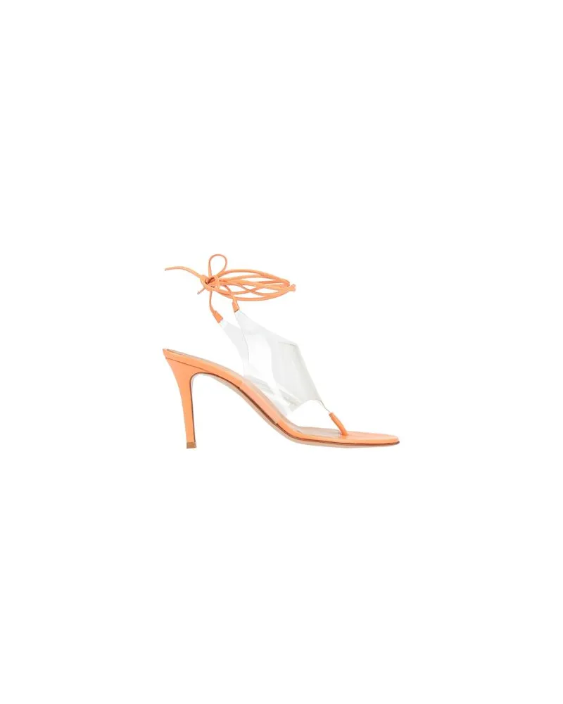 Gianvito Rossi SCHUHE - Zehentrennerauf YOOX.COM Lachs