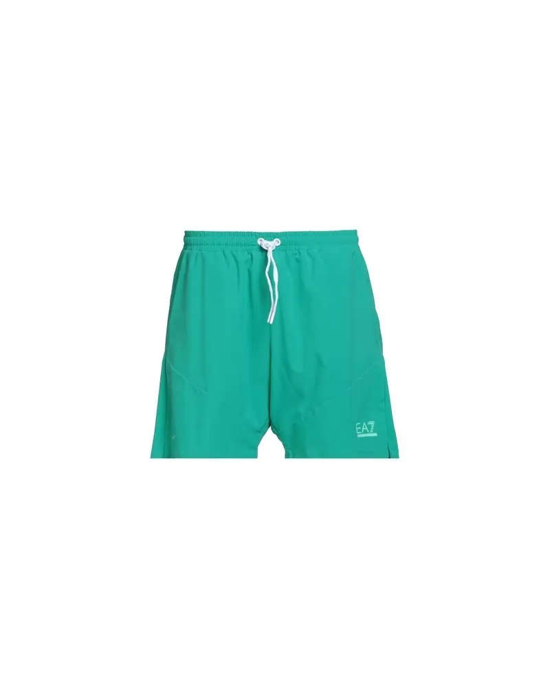 EA7 HOSEN & RÖCKE - Shorts & Bermudashortsauf YOOX.COM Tūrkis