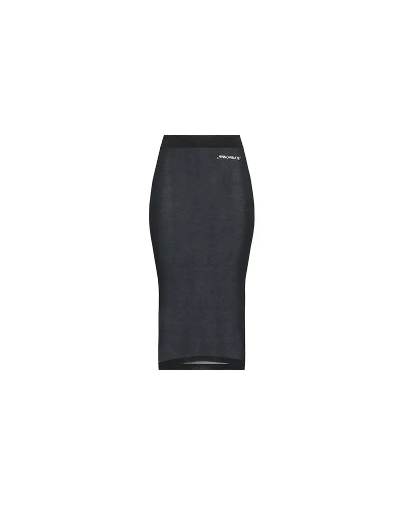 HINNOMINATE HOSEN & RÖCKE - Midi-Röckeauf YOOX.COM Schwarz