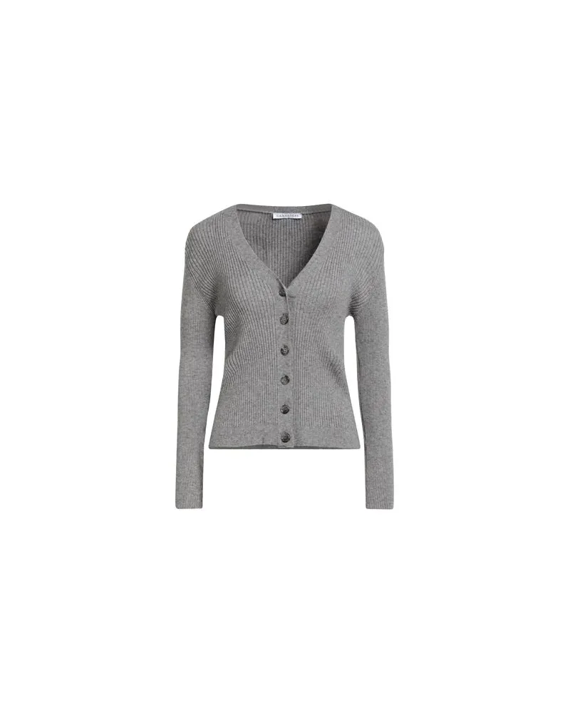 Caractère STRICKWAREN - Strickjackenauf YOOX.COM Grau