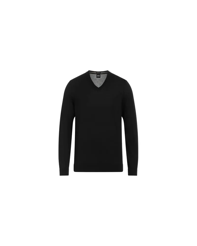 HUGO BOSS STRICKWAREN - Pulloverauf YOOX.COM Schwarz