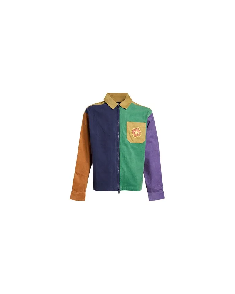Brain Dead TOPS - Hemdenauf YOOX.COM Marineblau
