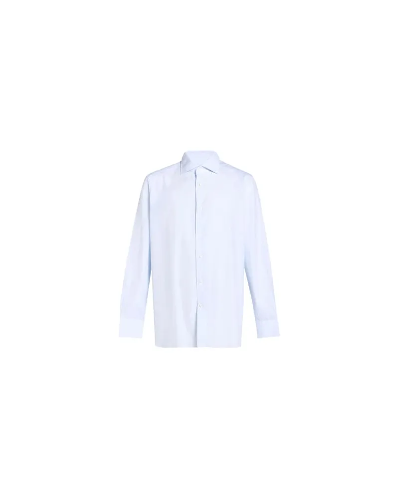 Ermenegildo Zegna TOPS - Hemdenauf YOOX.COM Himmelblau