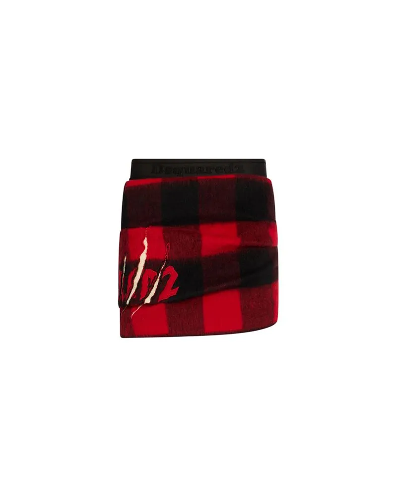 Dsquared2 HOSEN & RÖCKE - Miniröckeauf YOOX.COM Rot