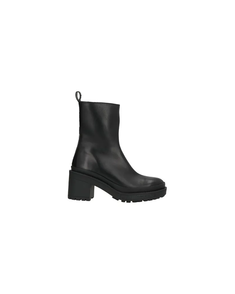 Moschino SCHUHE - Stiefelettenauf YOOX.COM Schwarz