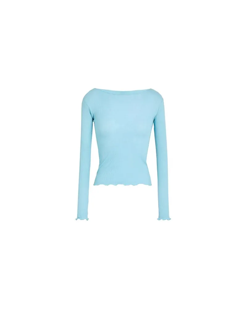 Baserange TOPS - T-shirtsauf YOOX.COM Taubenblau