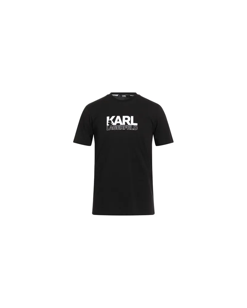 Karl Lagerfeld TOPS - T-shirtsauf YOOX.COM Schwarz
