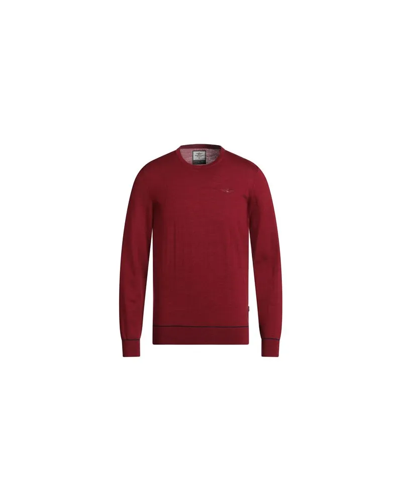Aeronautica Militare STRICKWAREN - Pulloverauf YOOX.COM Rot