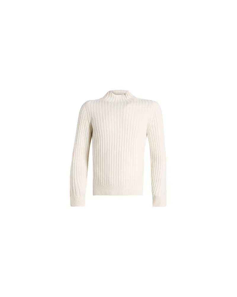 Brunello Cucinelli STRICKWAREN - Rollkragenpulloverauf YOOX.COM Elfenbein