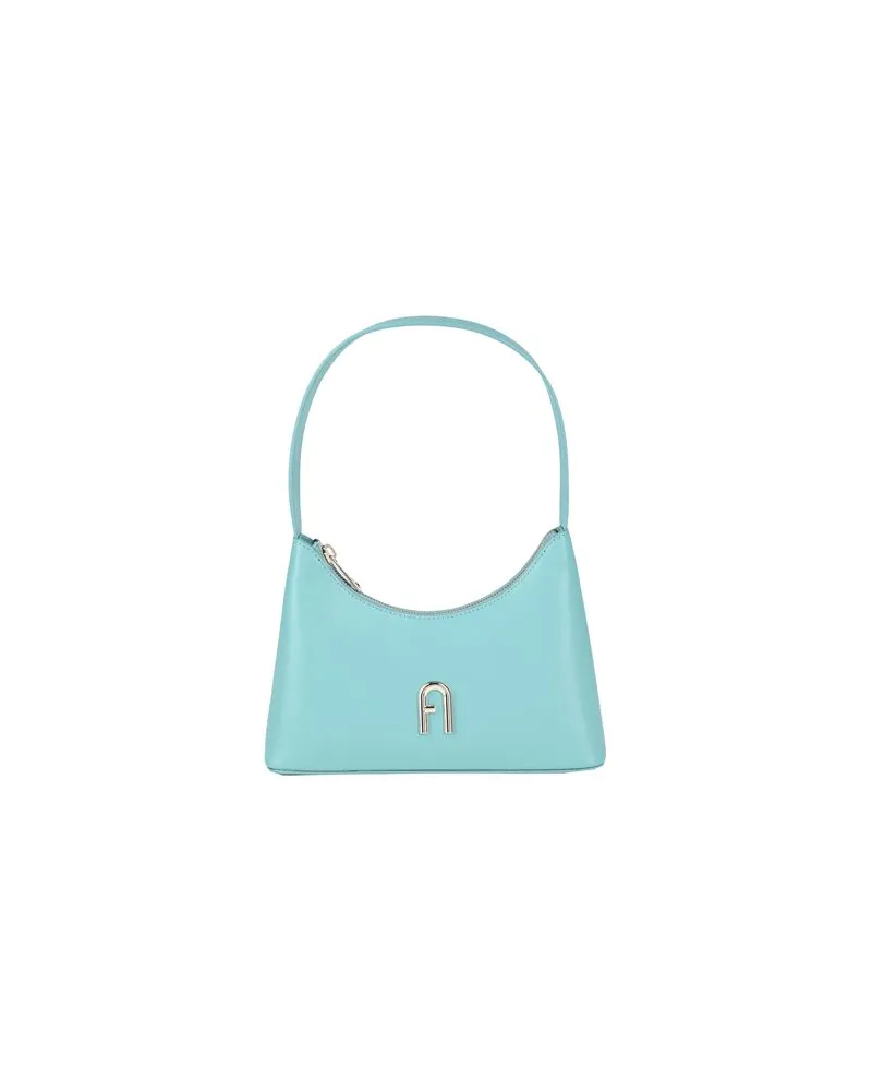 Furla DIAMANTE MINI SHOULDER B  - TASCHEN - Handtaschenauf YOOX.COM Tūrkis