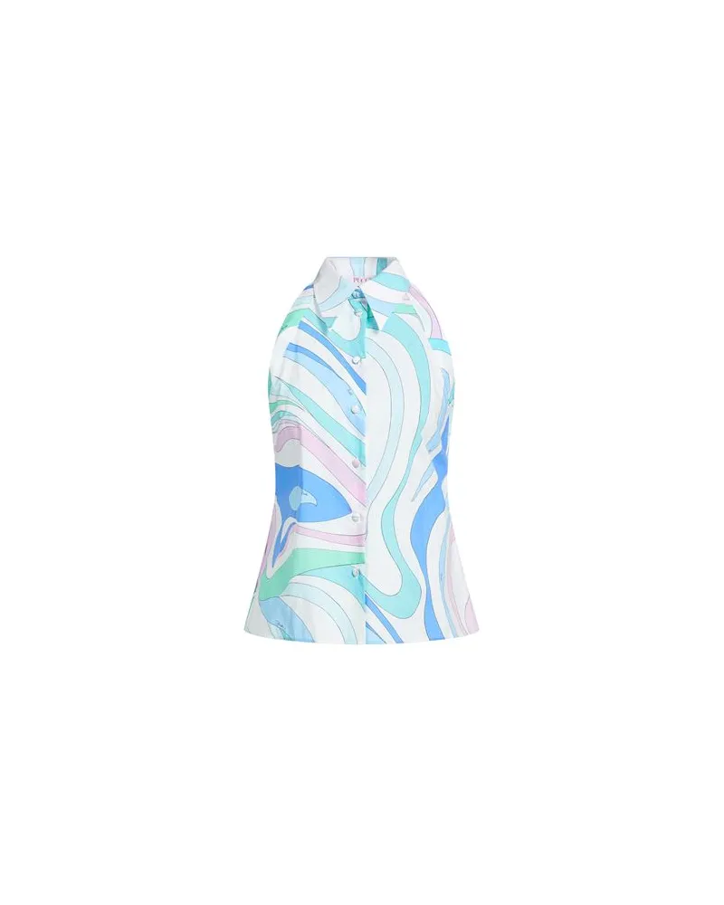 Emilio Pucci TOPS - Hemdenauf YOOX.COM Himmelblau