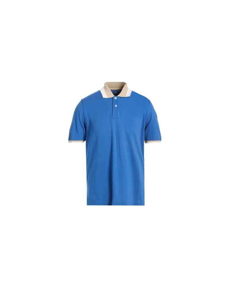 Fedeli TOPS - Poloshirtsauf YOOX.COM Blau