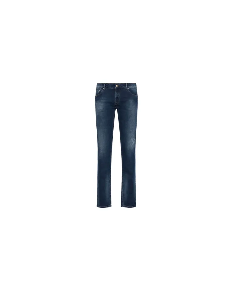 Hand Picked HOSEN & RÖCKE - Jeanshosenauf YOOX.COM Blau