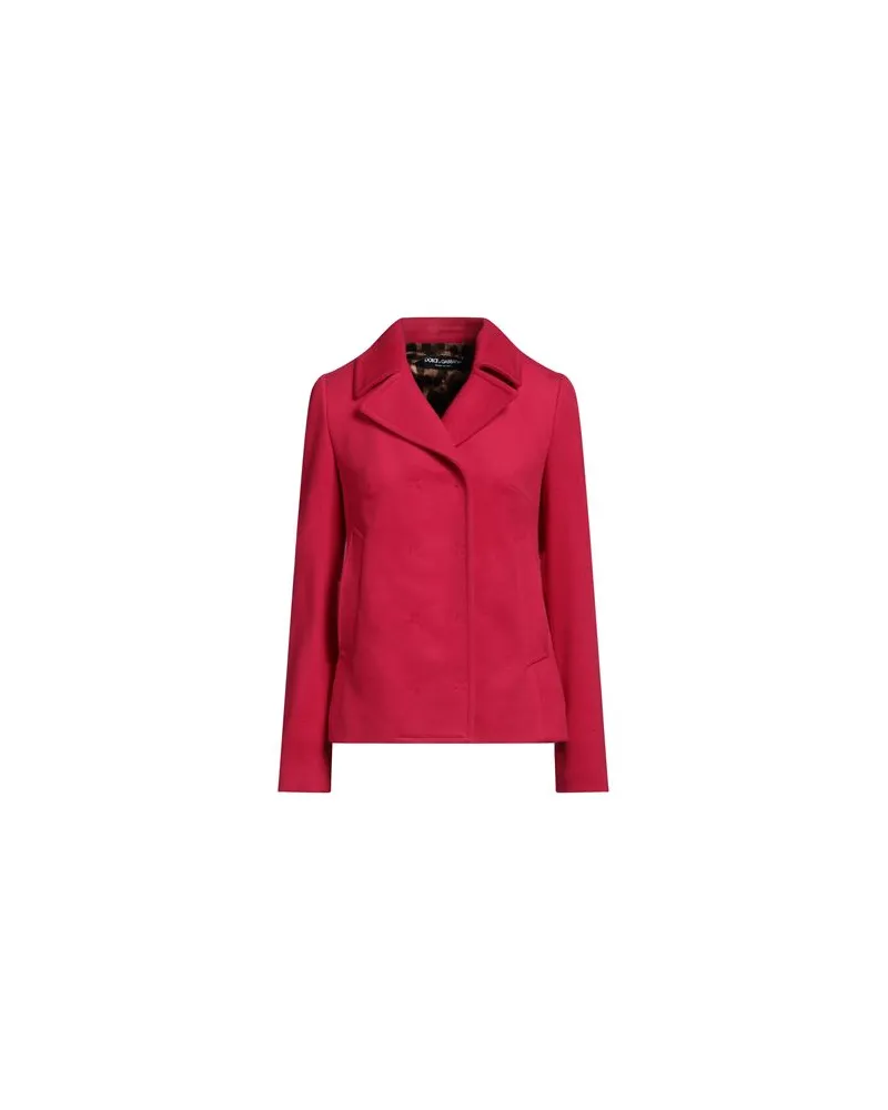 Dolce & Gabbana JACKEN & MÄNTEL - Mäntelauf YOOX.COM Fuchsia